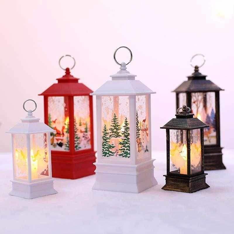 Vikbua™ Julelykt med virvlende glitter og fargeskiftende LED