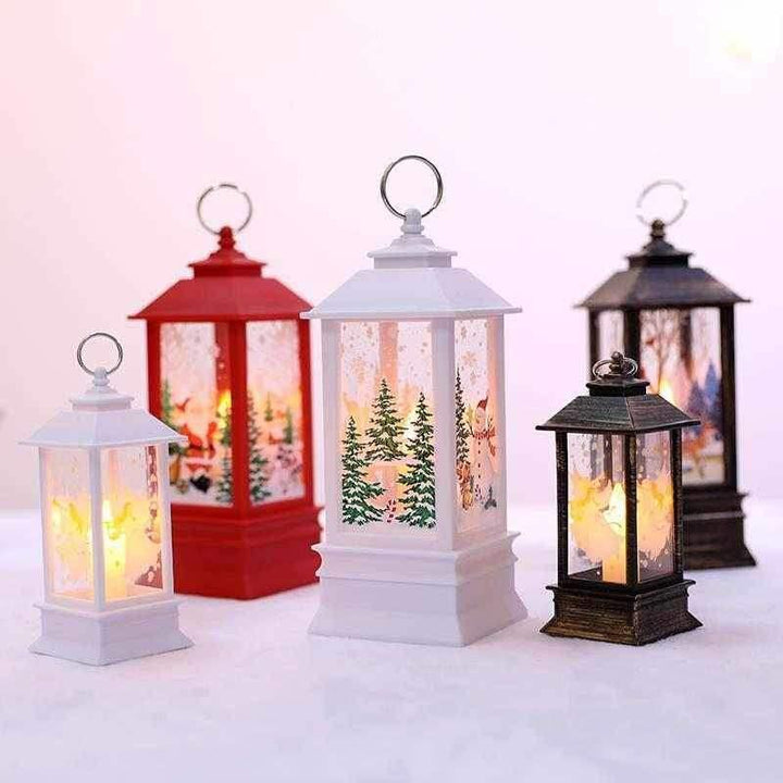 Vikbua™ Julelykt med virvlende glitter og fargeskiftende LED