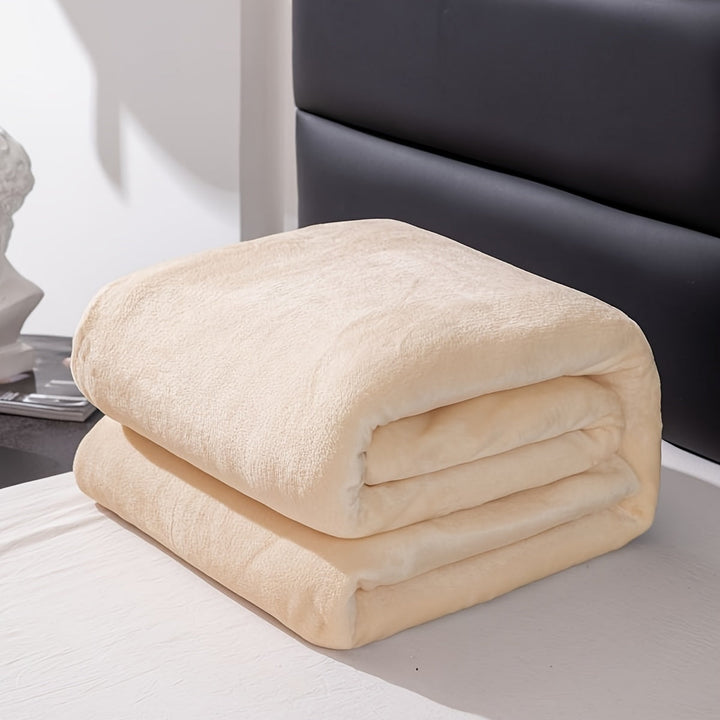 Vikbua™ Mykt flanellpledd til sofa, seng og camping