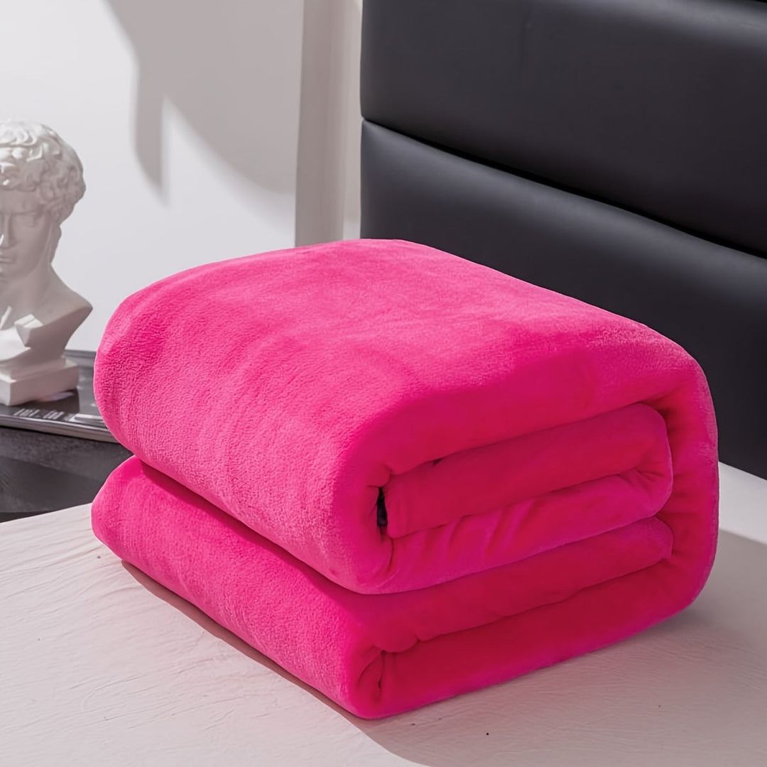 Vikbua™ Mykt flanellpledd til sofa, seng og camping