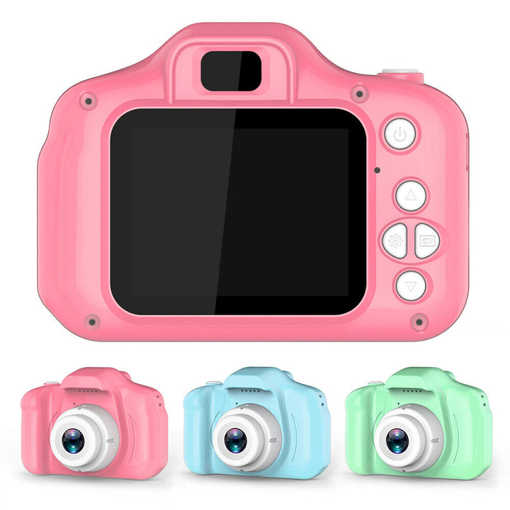 Vikbua™ Digitalkamera i retrostil med Full HD-video og 2"-skjerm