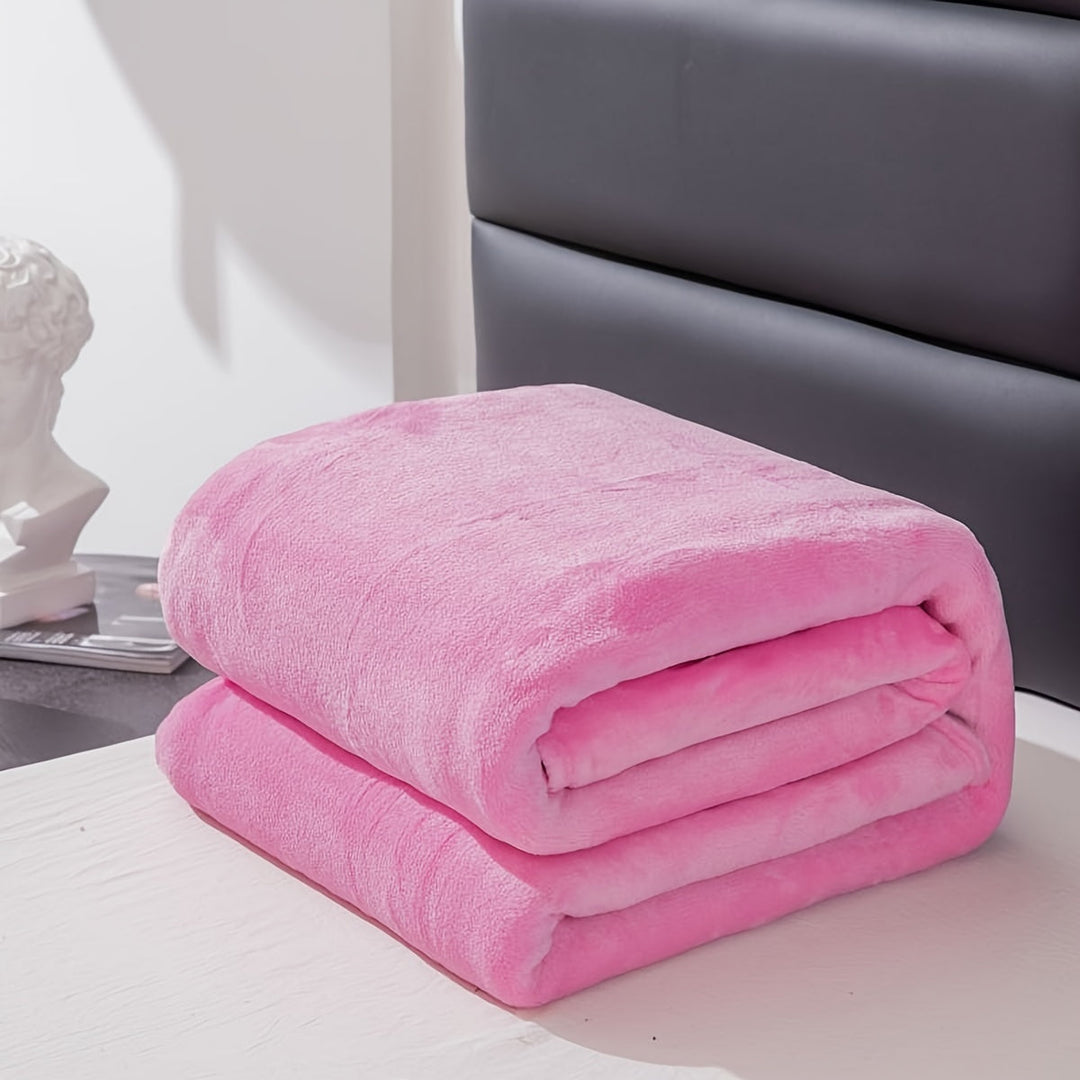 Vikbua™ Mykt flanellpledd til sofa, seng og camping
