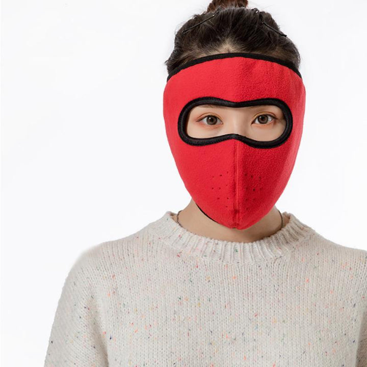 Vikbua™ Ansiktsmaske i fleece mot vind, kulde og snø