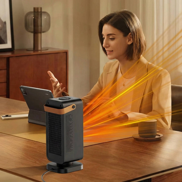 Vikbua™ Keramisk varmevifte 1200W med 3 trinn og veltevern
