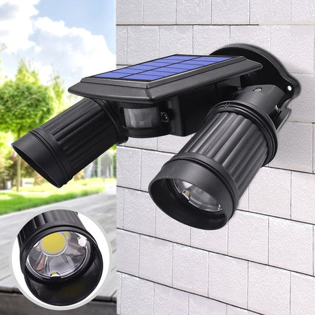 Vikbua™ Solcellelampe med bevegelsessensor og 14 kraftige LED-lys