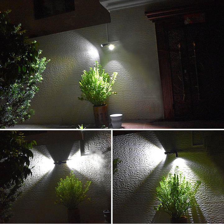Vikbua™ Solcellelampe med bevegelsessensor og 14 kraftige LED-lys