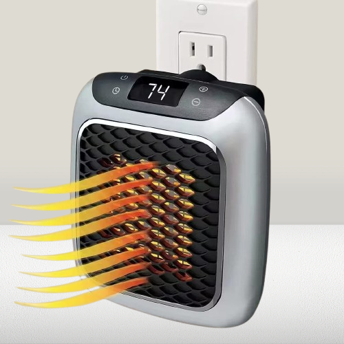 Vikbua™ Keramisk veggovn 800 W med LED-display og fjernkontroll