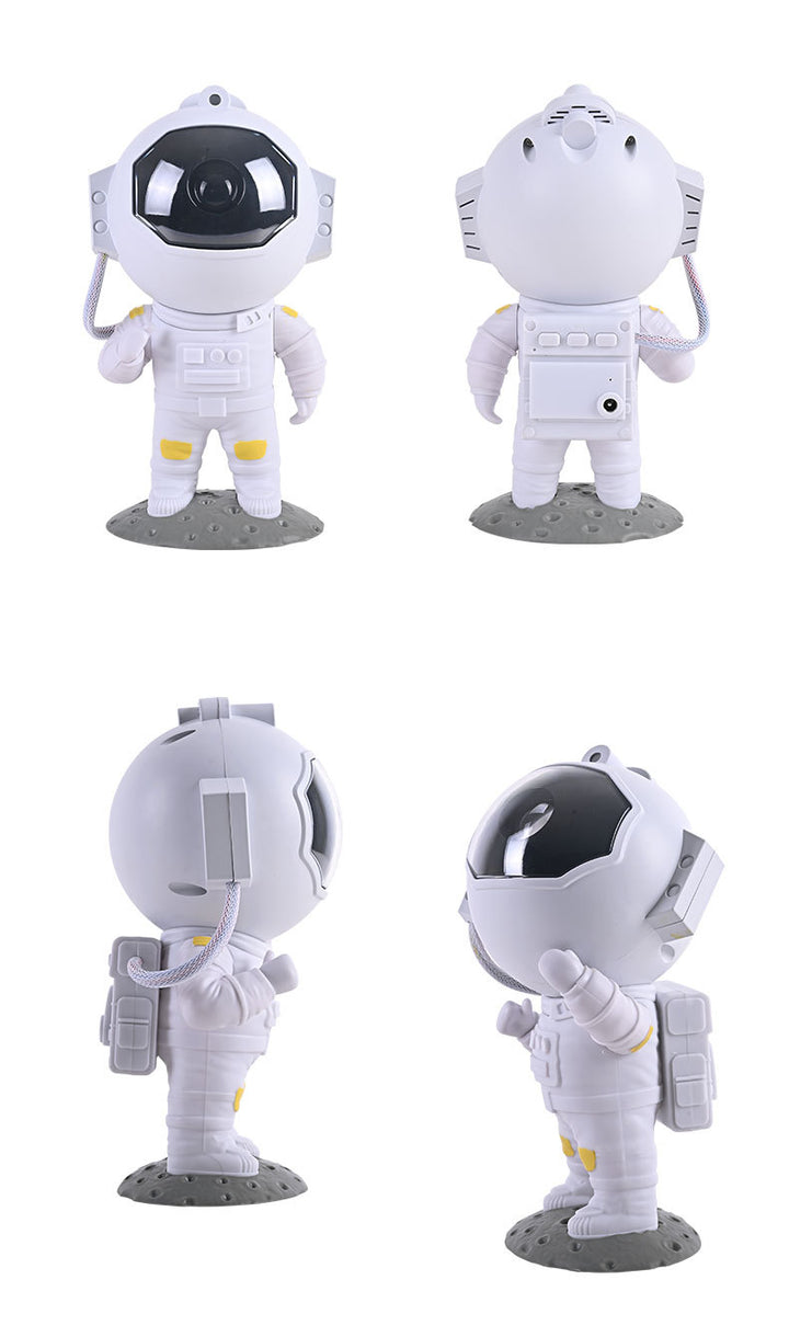 Astronaut stjerneprojektor med nattlys og galakseeffekt
