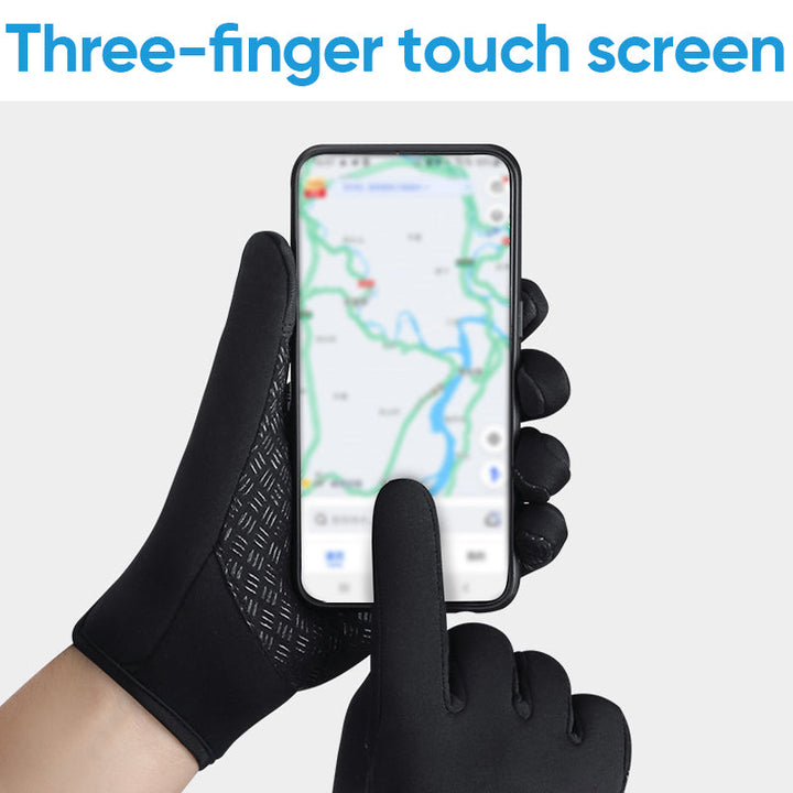 Vikbua™ Vanntette termohansker med touchfingre og gripeflate