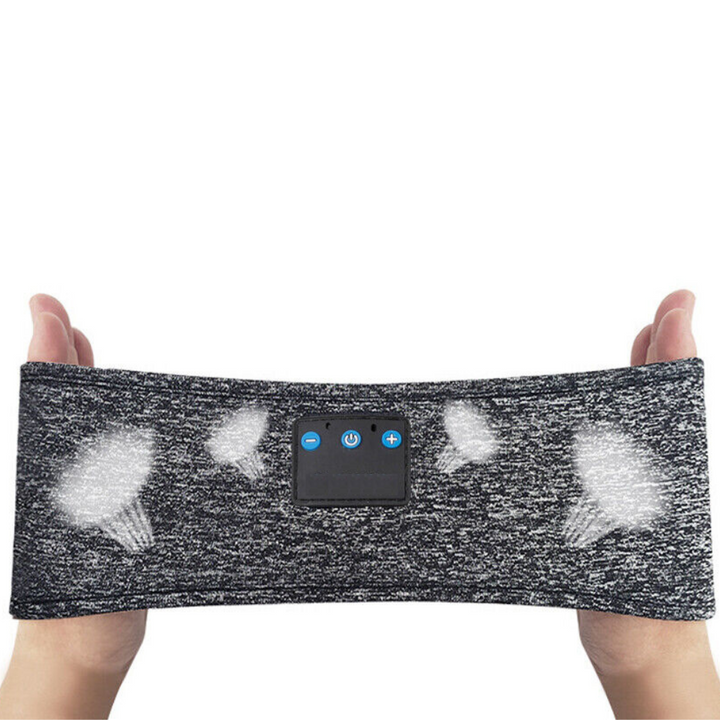 Vikbua™ Bluetooth-sovehodetelefoner i mykt pannebånd for søvn og trening
