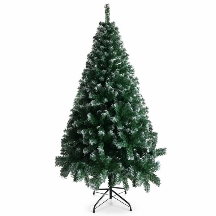 Vikbua Juletre med frostede tupper uten spray, 183 cm