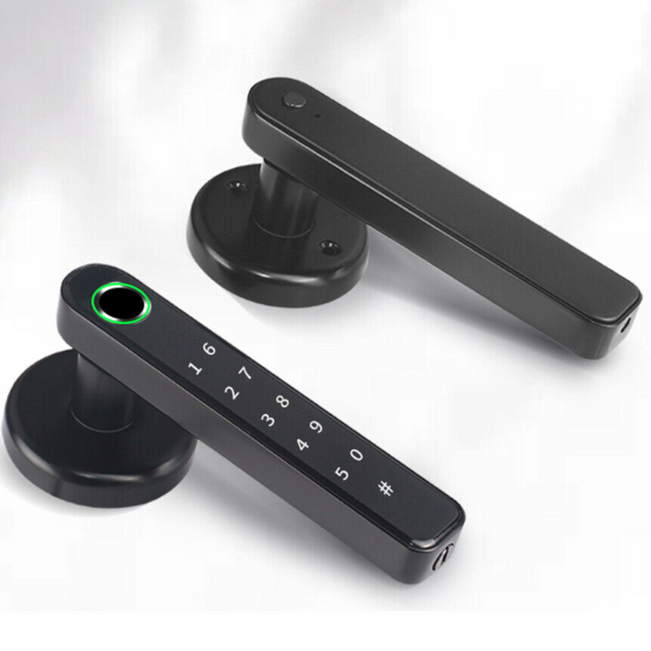 Vikbua™ Smart dørlås med fingeravtrykk, app og reservenøkkel
