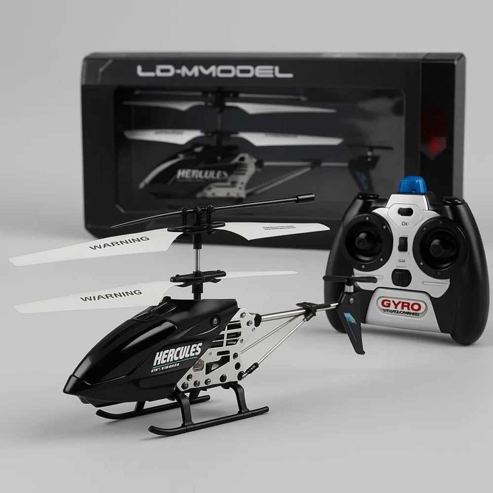 Vikbua™ Fjernstyrt helikopter med LED-lys og gyro for stabil flyging