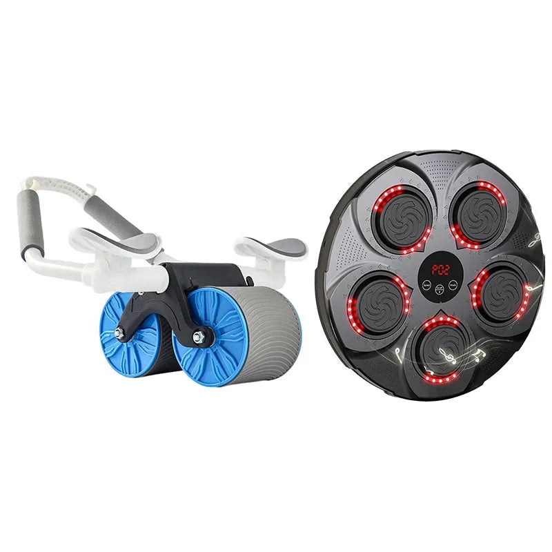 Vikbua™ Veggmontert boksemaskin med musikk, Bluetooth og lys