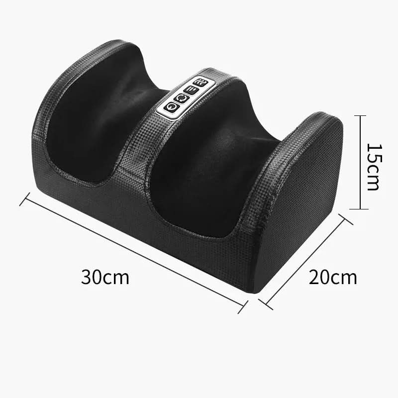 Vikbua™ Shiatsu-fotmassasjeapparat med varme og 12 massasjekuler