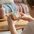 Vikbua™ 3D-labyrintkube med metallkule og labyrint i flere lag