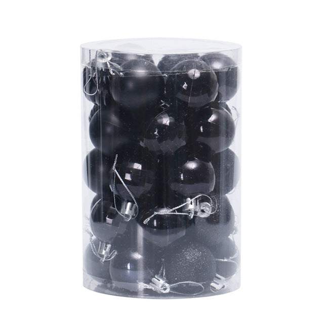 Vikbua™ Julekuler 4 cm, sett med 34 i flotte farger