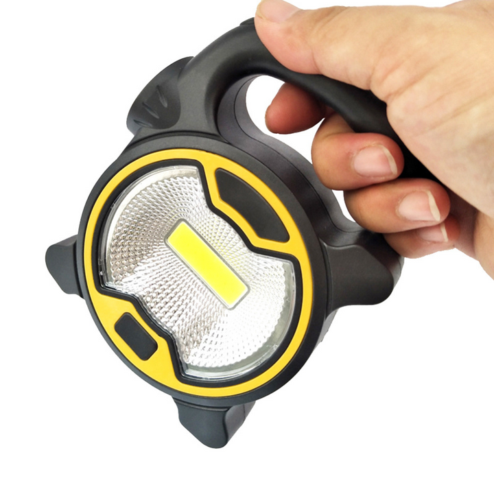 Vikbua™ Bærbar COB LED-arbeidslampe med håndtak og to moduser