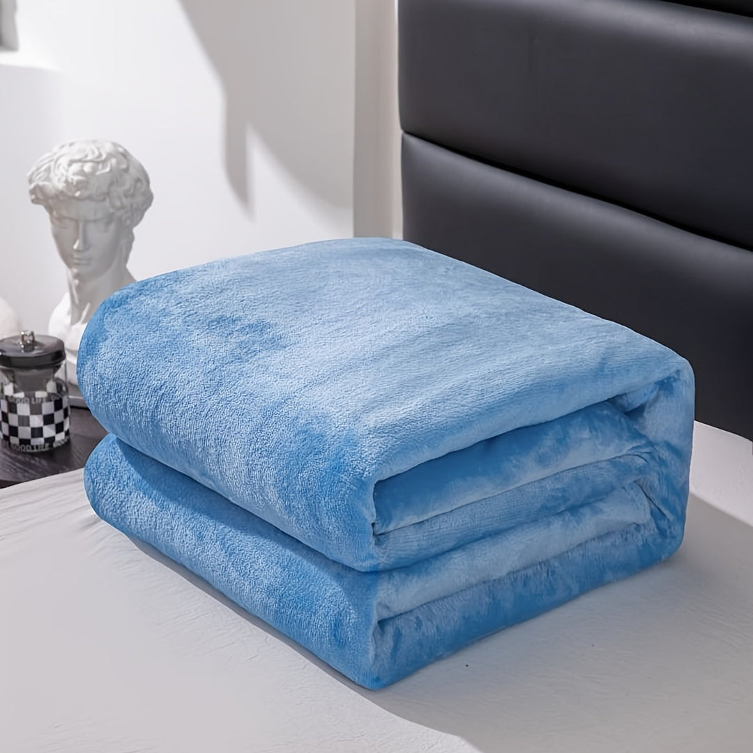 Vikbua™ Mykt flanellpledd til sofa, seng og camping
