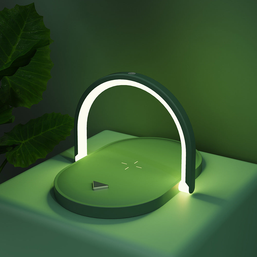 Sammenleggbar lampe med mobil som lades