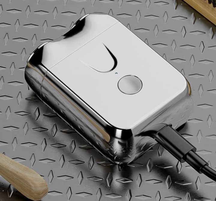 Vikbua™ Kompakt elektrisk barbermaskin med doble flytende hoder