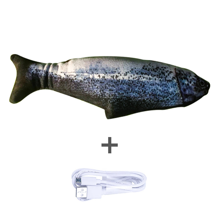 Vikbua Elektrisk sprellende fisk til katten