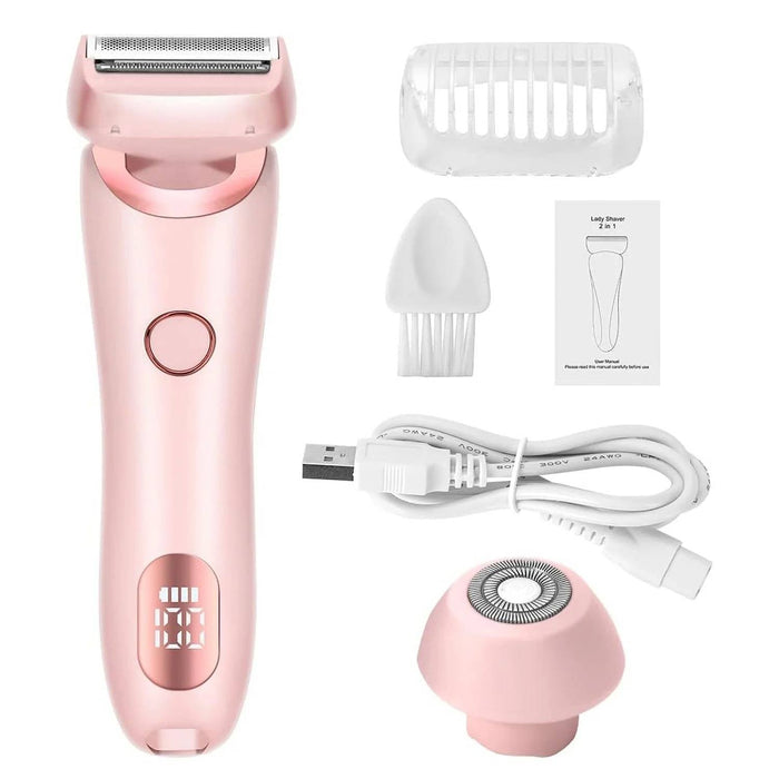 Vikbua™ Elektrisk barbermaskin for kvinner med to hoder, vanntett