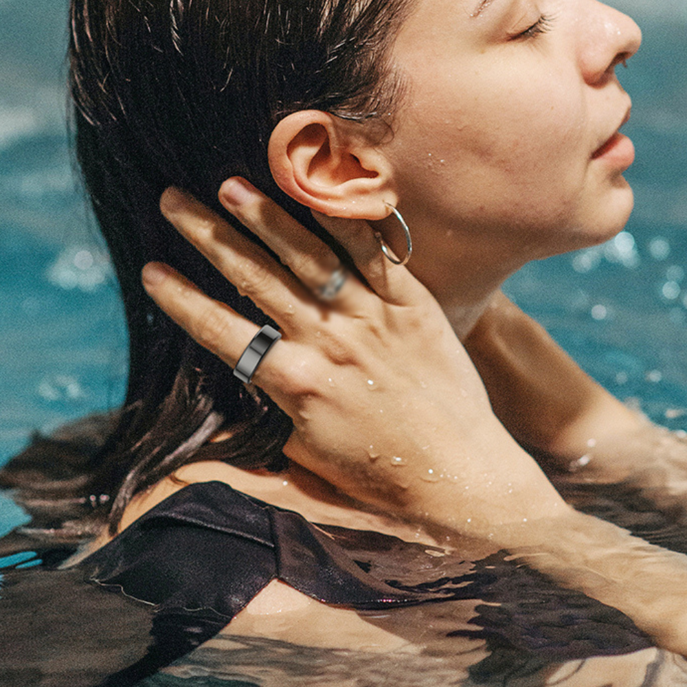 Vikbua™ Smart ring som måler søvn, puls og trening