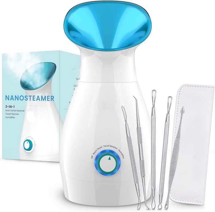 Vikbua™ Nano-ionisk ansiktsdamper med 200 ml tank og autostopp