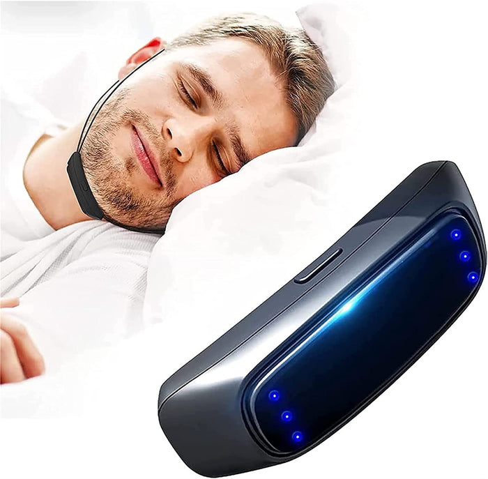 Vikbua™ Smart hakeenhet med myk TENS-pulsmassasje for natten
