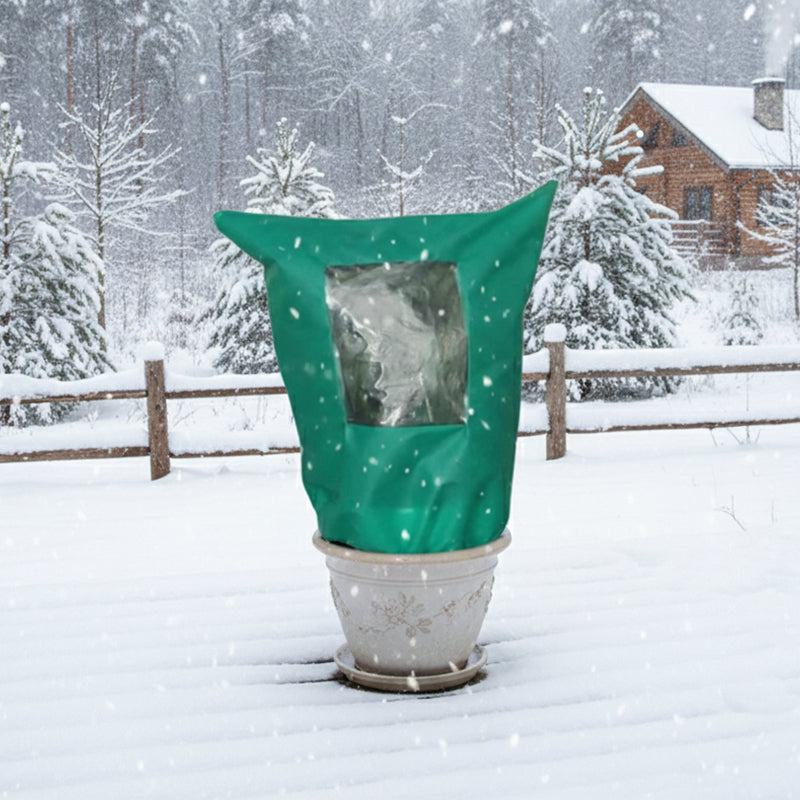 Vikbua™ Frostbeskyttelse for planter med glidelås og vindu