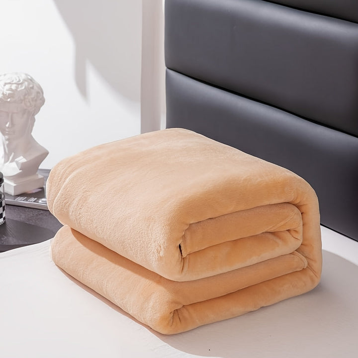 Vikbua™ Mykt flanellpledd til sofa, seng og camping