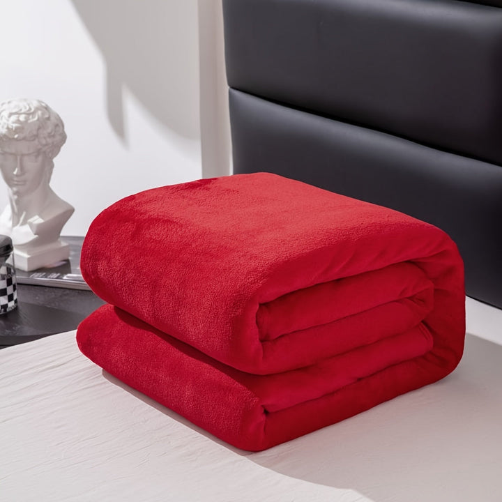 Vikbua™ Mykt flanellpledd til sofa, seng og camping