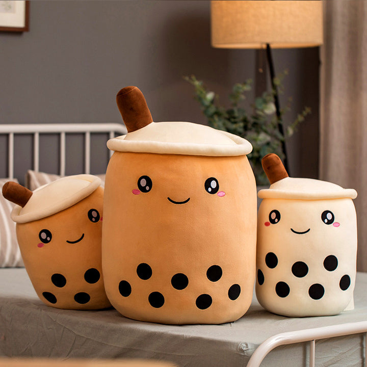 Kosedyr formet som bubble tea