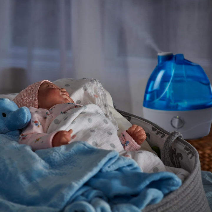 Vikbua™ Stillegående luftfukter med kjølig tåke, 2,2 liters tank og 360° dyse