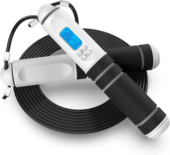 Vikbua™ Hoppetau med LED-teller for hopp og kalorier