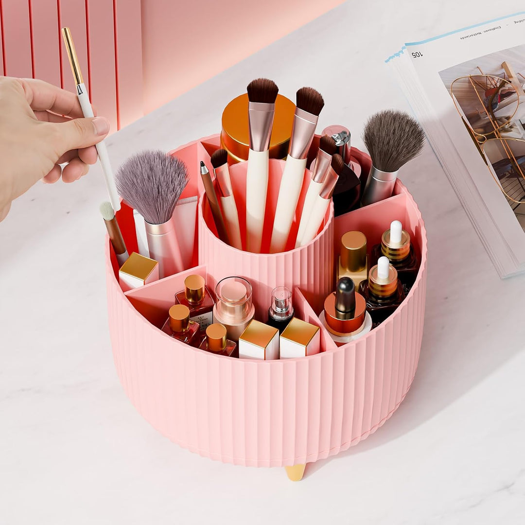 Vikbua™ Roterende sminkeorganisering 360° med fem rom