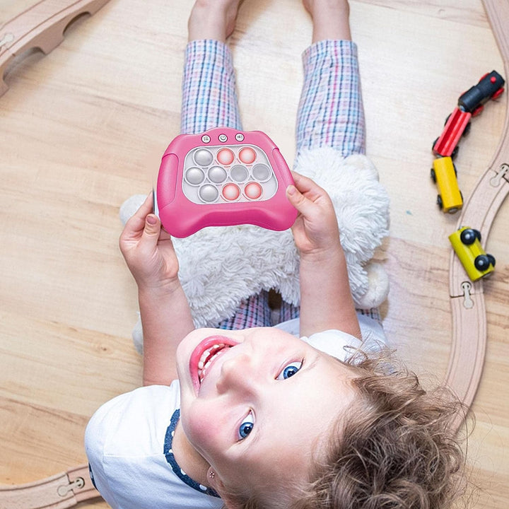 Vikbua™ Pop it-spillkonsoll med lys – håndholdt fidget-leke