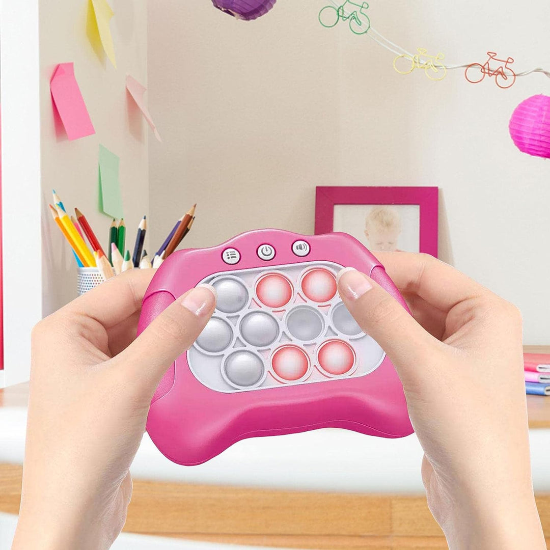 Vikbua™ Pop it-spillkonsoll med lys – håndholdt fidget-leke