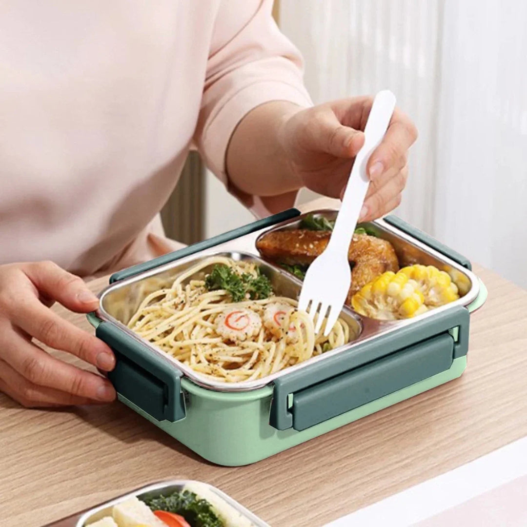 Vikbua™ Isolert mattermos med lekkasjesikkert lokk for varm mat på farten