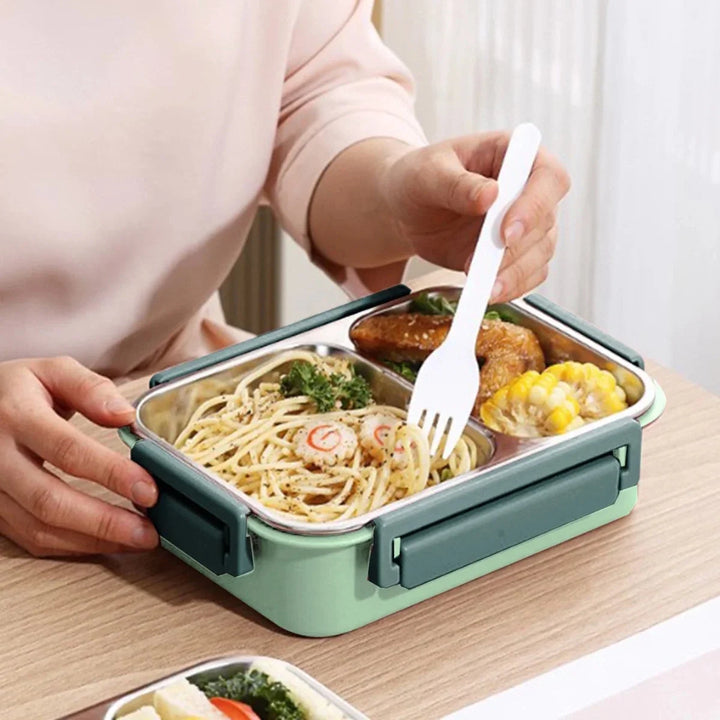 Vikbua™ Isolert mattermos med lekkasjesikkert lokk for varm mat på farten