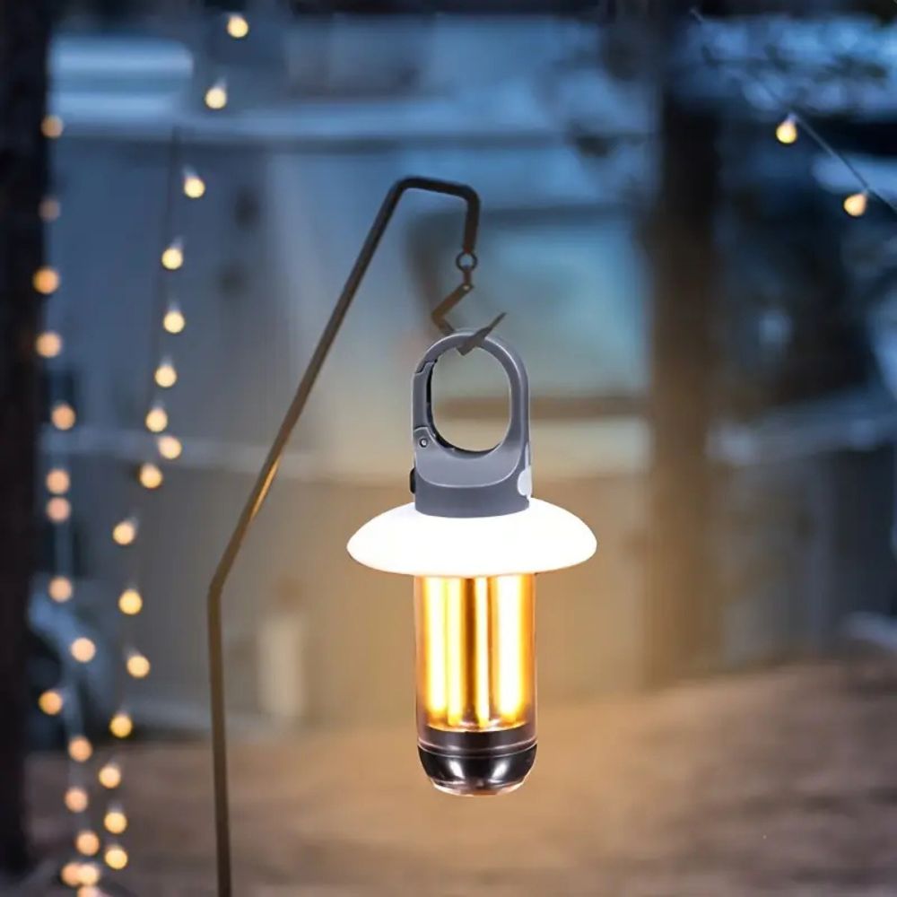 Vikbua™ Oppladbar LED-campinglykt 2-pakning med 5 lysmoduser