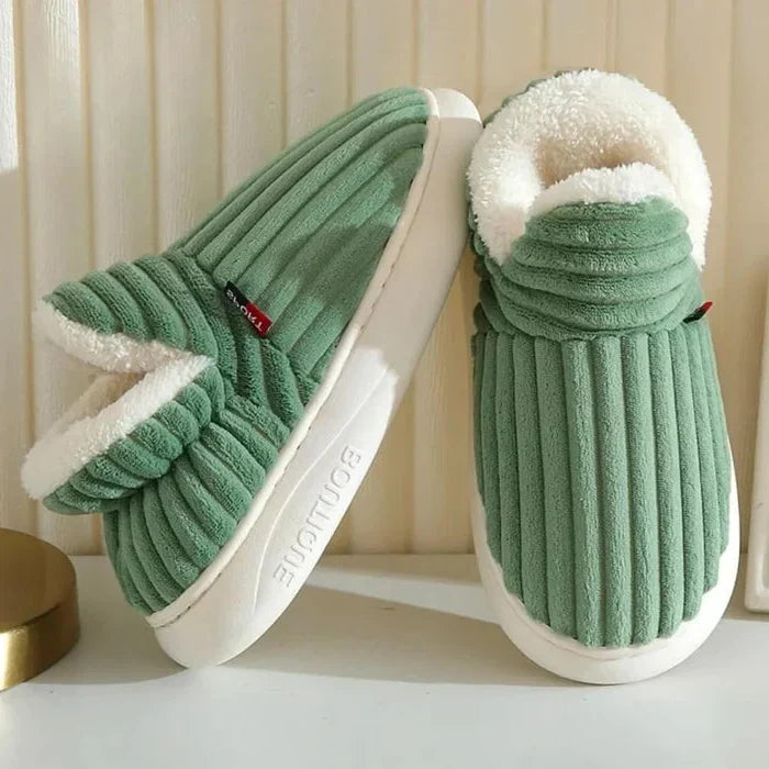 Vikbua™ Supermyke tøfler i flanellfleece med sklisikker såle