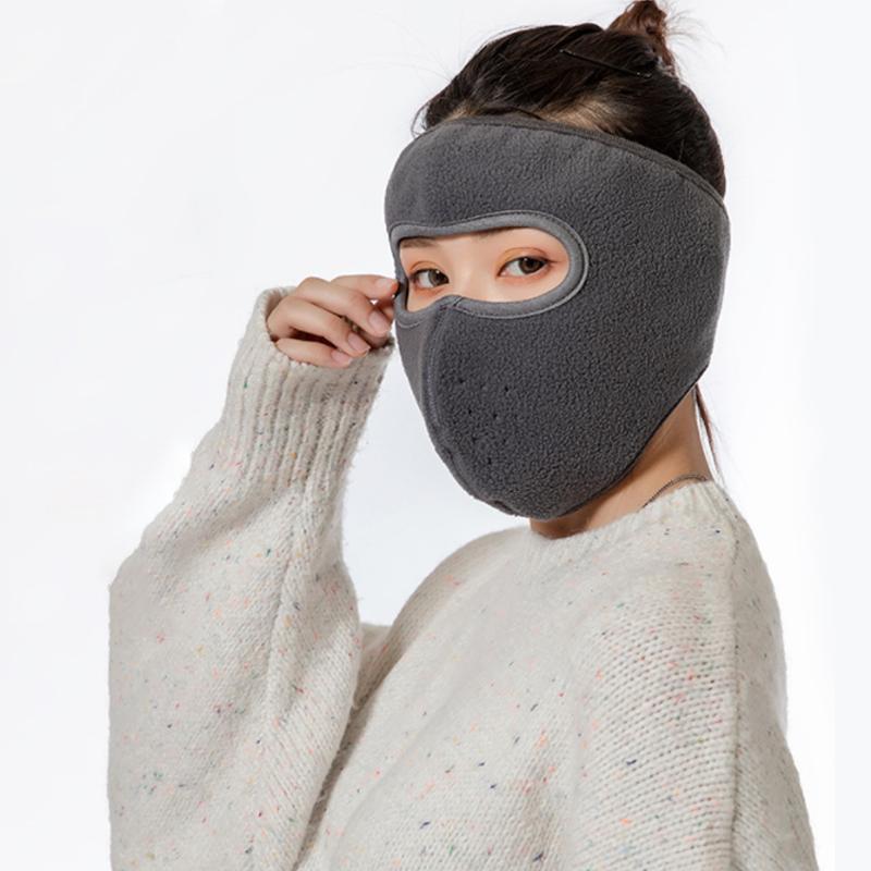 Vikbua™ Ansiktsmaske i fleece mot vind, kulde og snø