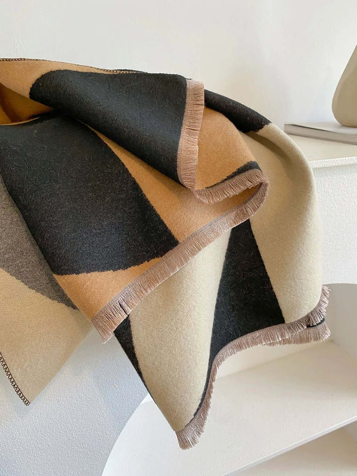 Vikbua™ Vendbart vinterskjerf til dame – to looker, mykt og varmt