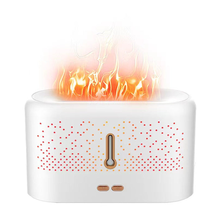Vikbua Aromadiffuser med flammeeffekt og flere lysfarger – stille