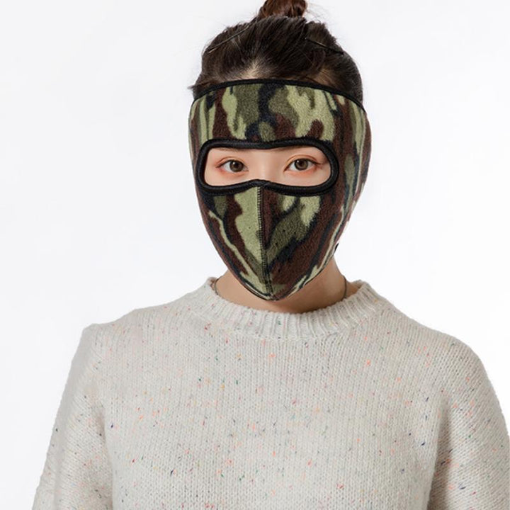 Vikbua™ Ansiktsmaske i fleece mot vind, kulde og snø