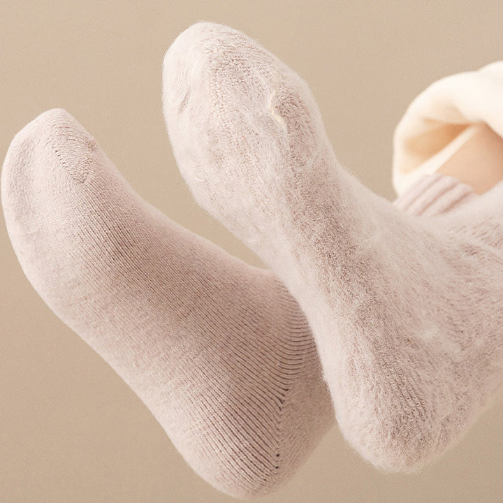 Vikbua™ Fleecefôrede termosokker dame – pakke med 3 par