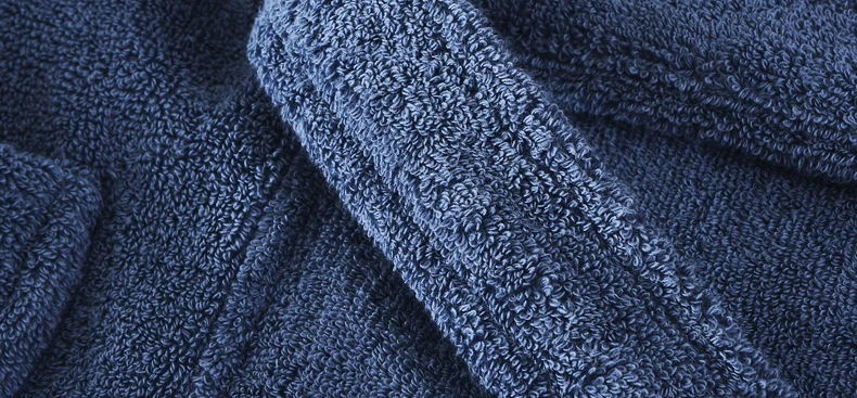 Vikbua™ Lang morgenkåpe i tykk fleece til herre – ekstra varm