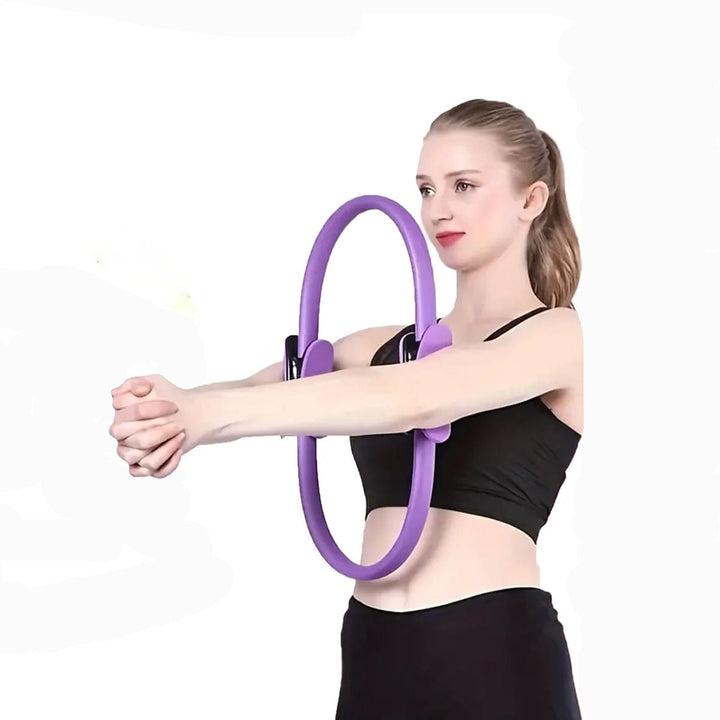 Vikbua™ Pilatesring med kjerne i glassfiber og myke håndtak